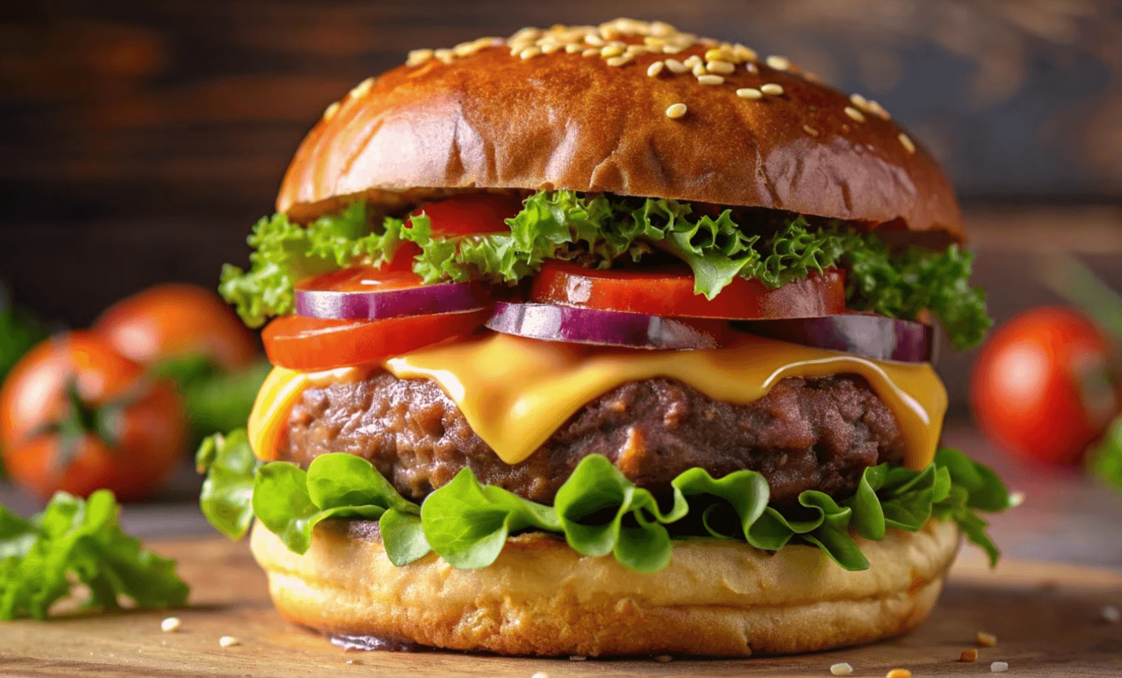 برگر به سبک آمریکایی